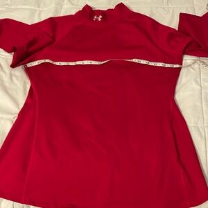 Under armour womens xl fitted coldgear high neck long sleeve shirt